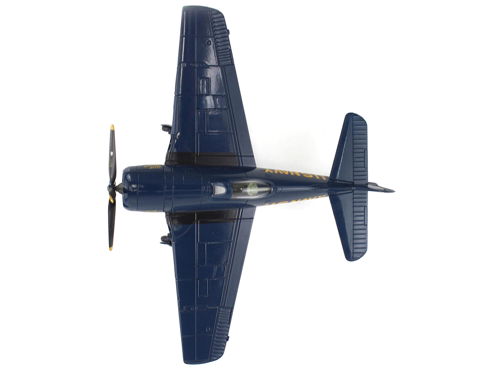 Grumman F8F Bearcat Fighter Aircraft "Blue Angels (#1-5 decals)" (1946) United States Navy "SkyMax Models" Series 1/72 Diecast Model by Hobby Master-DiecastModeler.com