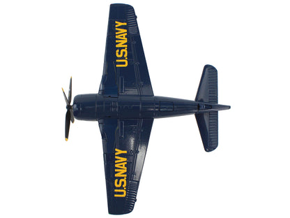 Grumman F8F Bearcat Fighter Aircraft "Blue Angels (#1-5 decals)" (1946) United States Navy "SkyMax Models" Series 1/72 Diecast Model by Hobby Master-DiecastModeler.com