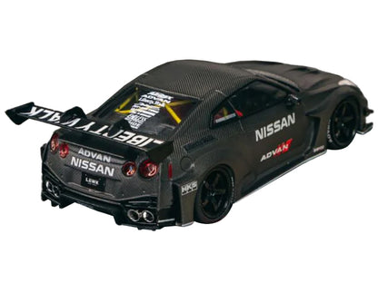 Nissan 35GT-RR LB-Silhouette WORKS GT RHD (Right Hand Drive) "Liberty Walk" Full Carbon "Hobby43" Series 1/43 Diecast Model Car by Tarmac Works