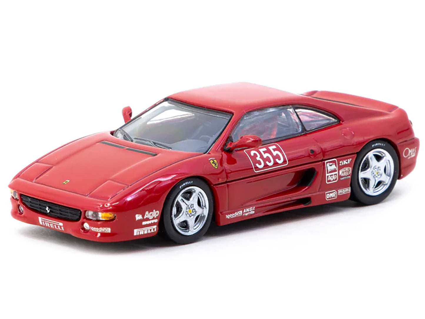 Ferrari F355 Challenge #355 "Presentation" Red "Hobby64" Series 1/64 Diecast Model by Tarmac Works