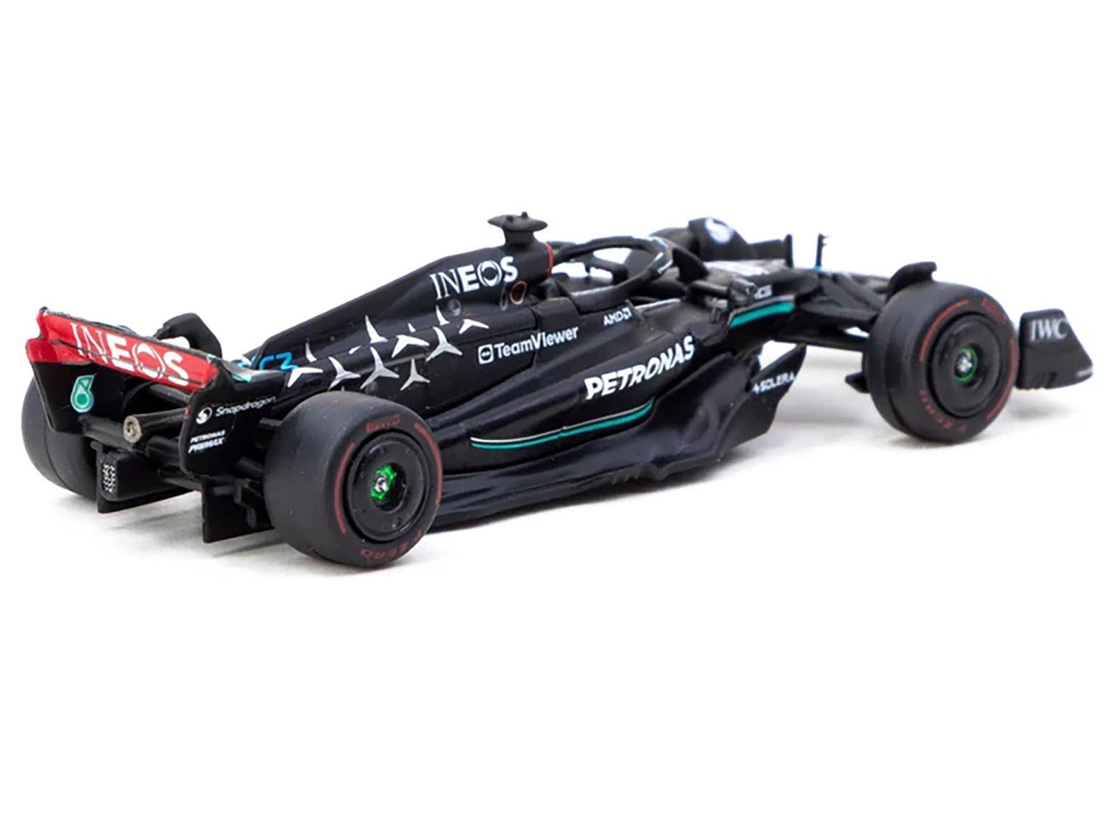 Mercedes-AMG F1 W14 E Performance #63 George Russell 3rd Place Formula One F1 "Spanish GP" (2023) "Global64" Series 1/64 Diecast Model Car by Tarmac Works-DiecastModeler.com