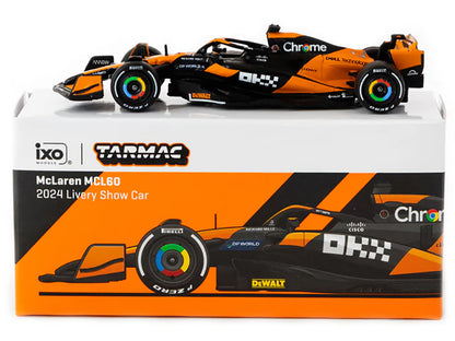 McLaren MCL60 Formula One F1 "2024 Livery Show Car" "Global64" Series 1/64 Diecast Model Car by Tarmac Works