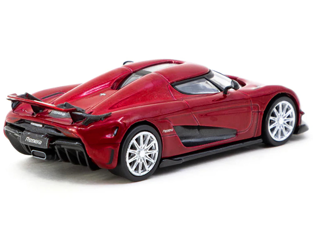Koenigsegg Regera Red Metallic "Global64" Series 1/64 Diecast Model by Tarmac Works