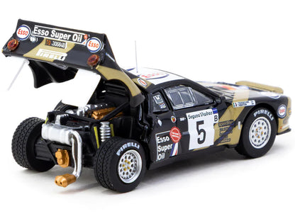 Lancia 037 Rally #5 Fabrizio Tabaton - Luciano Tedeschini Winner "Rally Catalunya" (1985) "Hobby64+" Series 1/64 Diecast Model Car by Tarmac Works