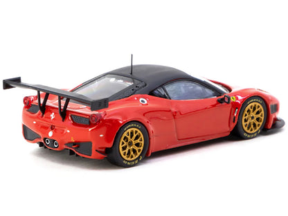 Ferrari 458 Italia GT3 Red with Black Top "Road64" Series 1/64 Diecast Model Car by Tarmac Works