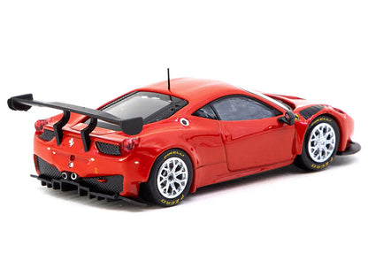Ferrari 458 Italia GT3 Red "Road64" Series 1/64 Diecast Model Car by Tarmac Works-DiecastModeler.com