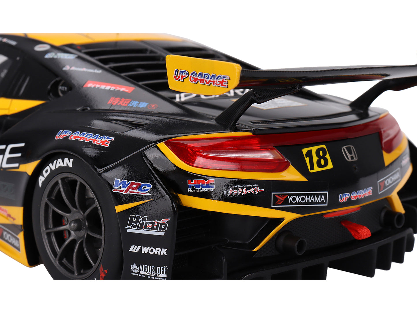 Honda NSX GT3 EVO22 #18 Takashi Kobayashi - Syun Koide "Team UpGarage" "Super GT Series" (2023) 1/18 Model Car by Top Speed