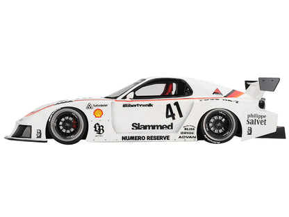 Mazda RX-7 LB-Super Silhouette #41 "Numero Reserve" White 1/18 Model Car by Top Speed