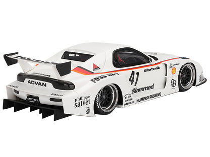 Mazda RX-7 LB-Super Silhouette #41 "Numero Reserve" White 1/18 Model Car by Top Speed