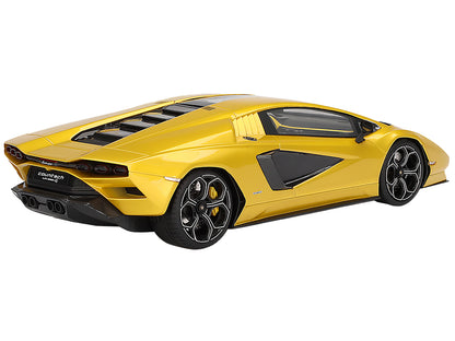 Lamborghini Countach LPI 800-4 New Giallo Orion Gold Metallic 1/18 Model Car by Top Speed