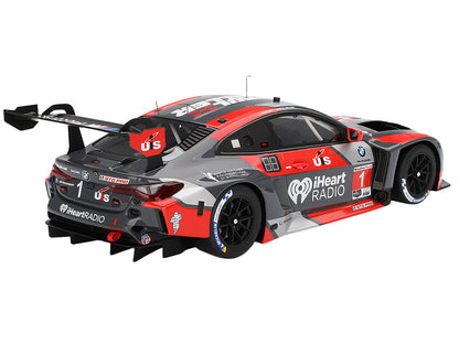 BMW M4 GT3 #1 Bryan Sellers - Madison Snow - Neil Verhagen "Paul Miller Racing" "12 Hours of Sebring" (2024) 1/18 Model Car by Top Speed-DiecastModeler.com