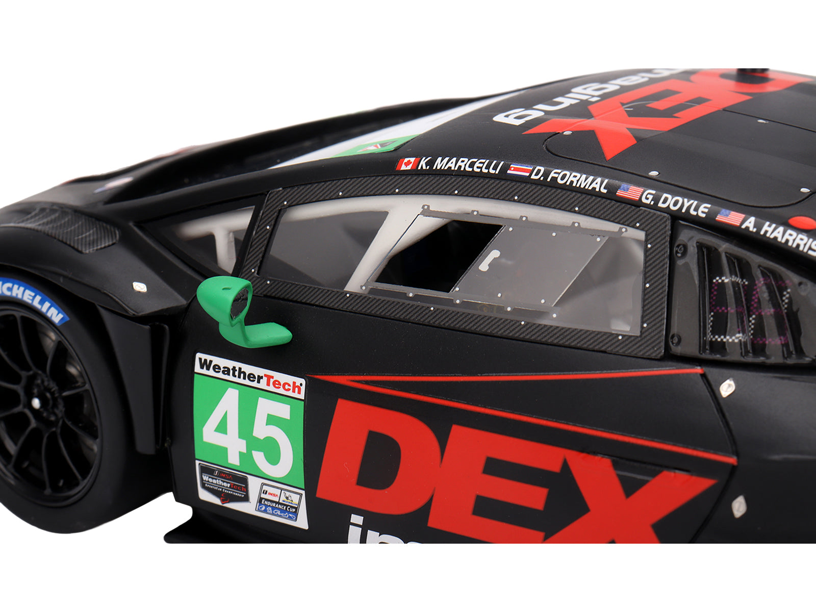 Lamborghini Huracan GT3 EVO2 #45 Graham Doyle - Danny Formal - Ashton Harrison - Kyle Marcelli "Wayne Taylor Racing with Andretti" "24 Hours of Daytona" (2024) 1/18 Model Car by Top Speed-DiecastModeler.com