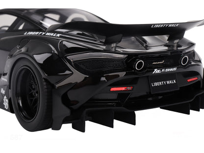 McLaren 720S "LB-Works" Black "Tokyo Auto Salon 2024" 1/18 Model Car by Top Speed