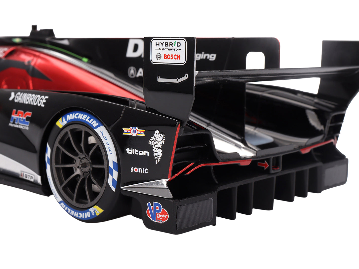 Acura ARX-06 GTP #40 Louis Deletraz - Colton Herta - Jordan Taylor "Wayne Taylor Racing with Andretti" Winner "12 Hours of Sebring" (2024) 1/18 Model Car by Top Speed-DiecastModeler.com