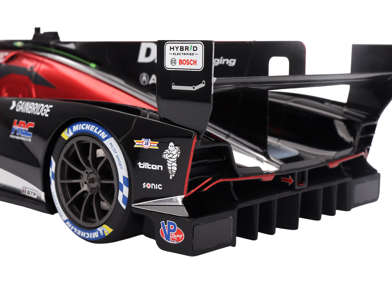 Acura ARX-06 GTP #40 Louis Deletraz - Colton Herta - Jordan Taylor "Wayne Taylor Racing with Andretti" Winner "12 Hours of Sebring" (2024) 1/18 Model Car by Top Speed-DiecastModeler.com