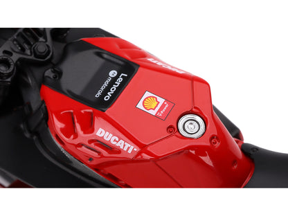 Ducati Desmosedici #63 Francesco Bagnaia "Presentation" "MotoGP World Championship" (2022) 1/12 Motorcycle Model by True Scale Miniatures