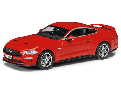 Ford Mustang Mk6 GT Fastback 5.0 RHD (Right Hand Drive) Race Red "Vanguards" Series 1/43 Diecast Model Car by Corgi