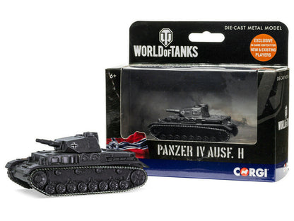 Panzer IV Ausf. H Medium Tank "World of Tanks" Video Game Diecast Model by Corgi