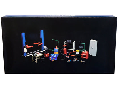 Garage Kit Set (Version 2) for 1/18 scale models by Autoart-DiecastModeler.com