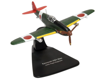 Kawasaki Ki61 Hien Fighter Plane 244th Flight Regiment Chofu Airfield (1945) "Oxford Aviation" Series 1/72 Diecast Model Airplane by Oxford Diecast