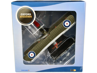 De Havilland DH4 Bomber Plane "5 Squadron Royal Naval Air Service" (1918) "Oxford Aviation" Series 1/72 Diecast Model Airplane by Oxford Diecast-DiecastModeler.com