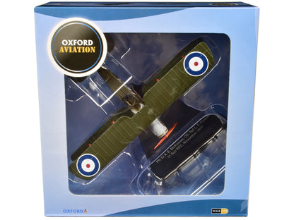 Bristol F2B Fighter Plane "Plt: Lt A.E. McKeever Ob: Sgt L.F. Powell" 11 Squadron RFC (November 1917) "Oxford Aviation" Series 1/72 Diecast Model Airplane by Oxford Diecast