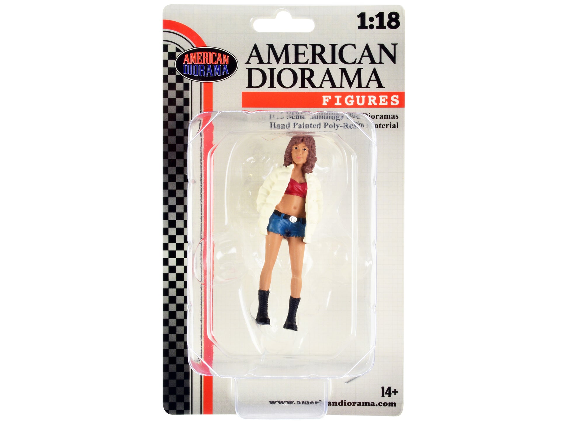 "Hip Hop Girls" Figure 3 for 1/18 Scale Models by American Diorama-DiecastModeler.com