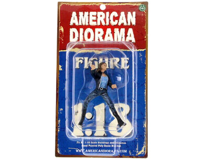 Biker Angel Figure for 1/18 Scale Models by American Diorama-DiecastModeler.com