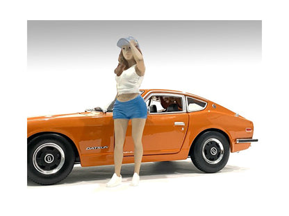 "Car Meet 2" Figurine III for 1/18 Scale Models by American Diorama-DiecastModeler.com
