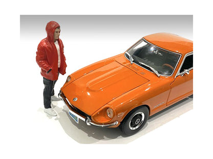 "Car Meet 2" Figurine IV for 1/24 Scale Models by American Diorama-DiecastModeler.com