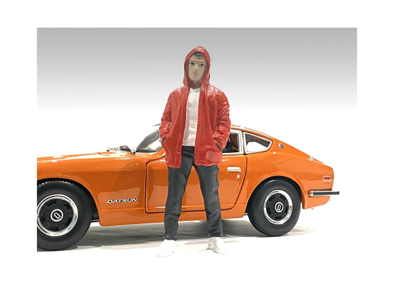 "Car Meet 2" Figurine IV for 1/24 Scale Models by American Diorama-DiecastModeler.com