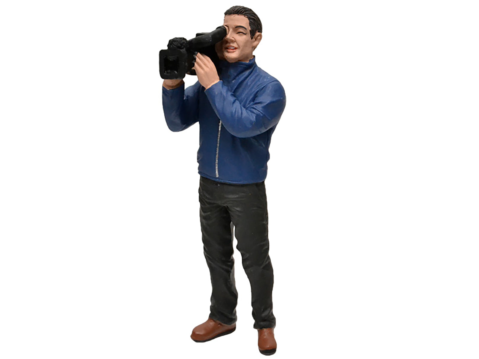 Camera Man Figurine I "Camera Crew" for 1/18 Scale Models by American Diorama-DiecastModeler.com