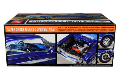 Skill 2 Model Kit 1961 Chevrolet Impala SS 1/25 Scale Model by AMT