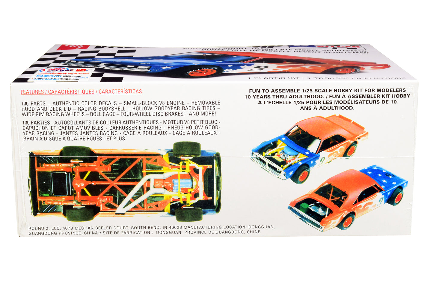 Skill 2 Model Kit Plymouth Valiant Scamp Kit Car 1/25 Scale Model by AMT
