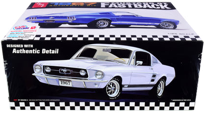 Skill 2 Model Kit 1967 Ford Mustang GT Fastback 1/25 Scale Model by AMT