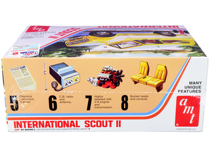 Skill 2 Model Kit IH International Harvester Scout II 1/25 Scale Model by AMT