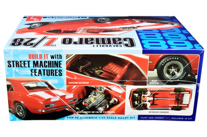 Skill 2 Model Kit 1968 Chevrolet Camaro Z/28 2-in-1 Kit 1/25 Scale Model by AMT