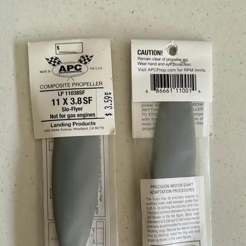 APC 11 x 4.7 Slow Flyer Pusher Propeller-DiecastModeler.com