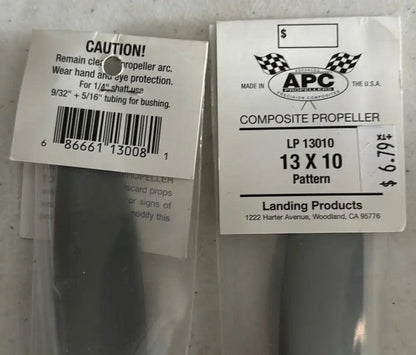 APC - Competition Propeller - 13 x 10 LP13010-DiecastModeler.com