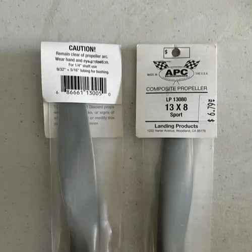 APC LP13080 Composite 13 x 8 -Sport Propeller-DiecastModeler.com