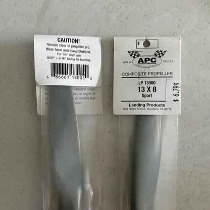 APC LP13080 Composite 13 x 8 -Sport Propeller-DiecastModeler.com