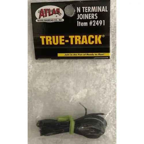 ATLAS MODEL 2491 True-Track Roadbed Terminal Joiners (2) N-DiecastModeler.com