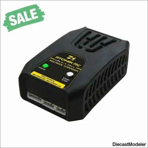 Atomik RC 2-4 Cell LiPo Balance Charger-DiecastModeler.com