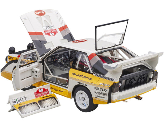 Audi Quattro S1 #5 W. Roehrl - Ch. Geistdoerfer Winner Rally San Remo (1985) 1/18 Model Car by Autoart-DiecastModeler.com