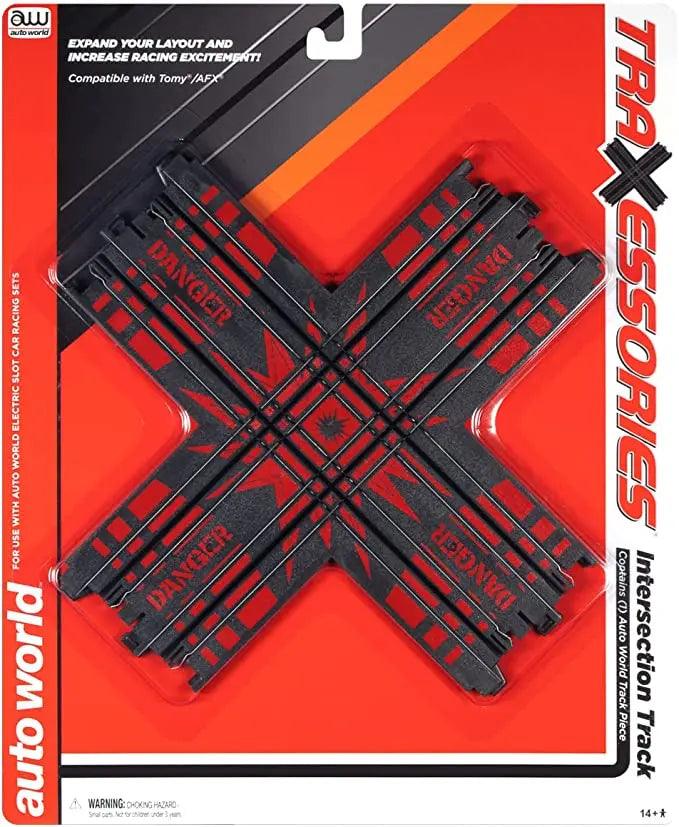 Auto World 1 pk. Intersection Track - 00174-DiecastModeler.com