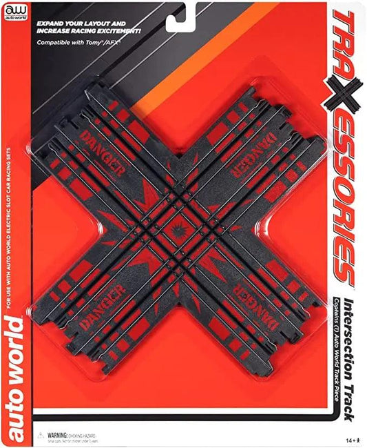 Auto World 1 pk. Intersection Track - 00174-DiecastModeler.com