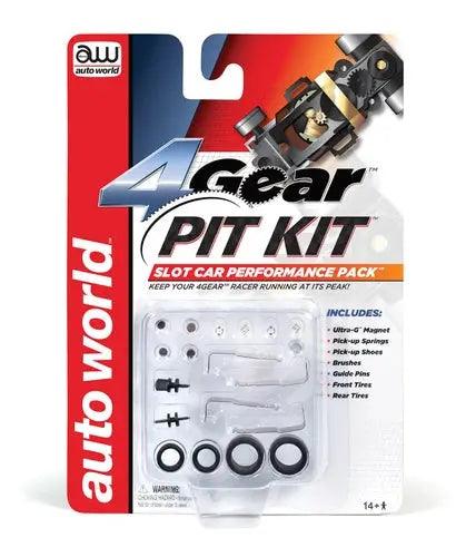 Auto world - 4Gear Pit Kit -00230-DiecastModeler.com