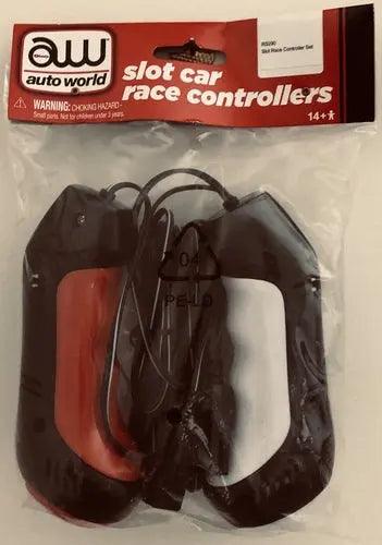 Auto World - Slot Race Controller set - 2ea.-DiecastModeler.com