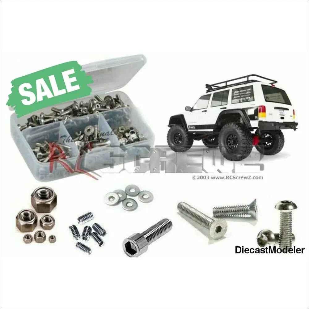axi023 – Axial SCX10 II Jeep Cherokee (#90046) Stainless Screw Kit-DiecastModeler.com