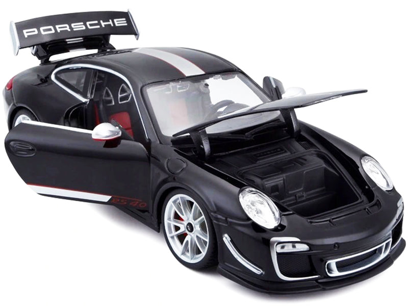 Porsche 911 GT3 RS 4.0 Black 1/18 Diecast Model Car by Bburago-DiecastModeler.com